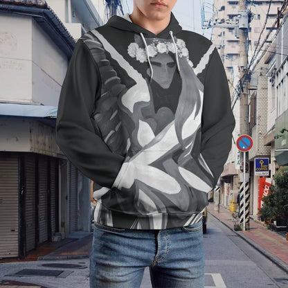 C3 Cave Hoodie for Men concrete angel print