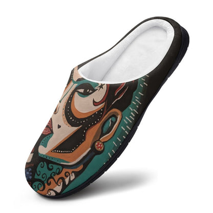 Women's Cotton Slippers - Peace in NI