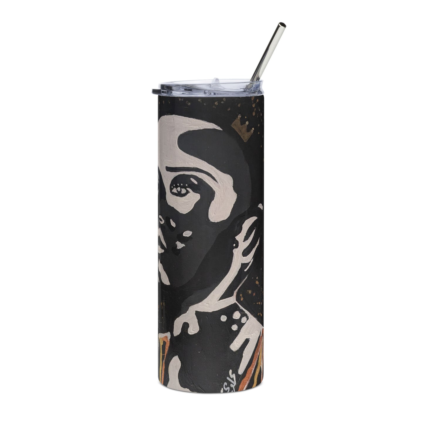 Stainless steel tumbler - Vitiligo