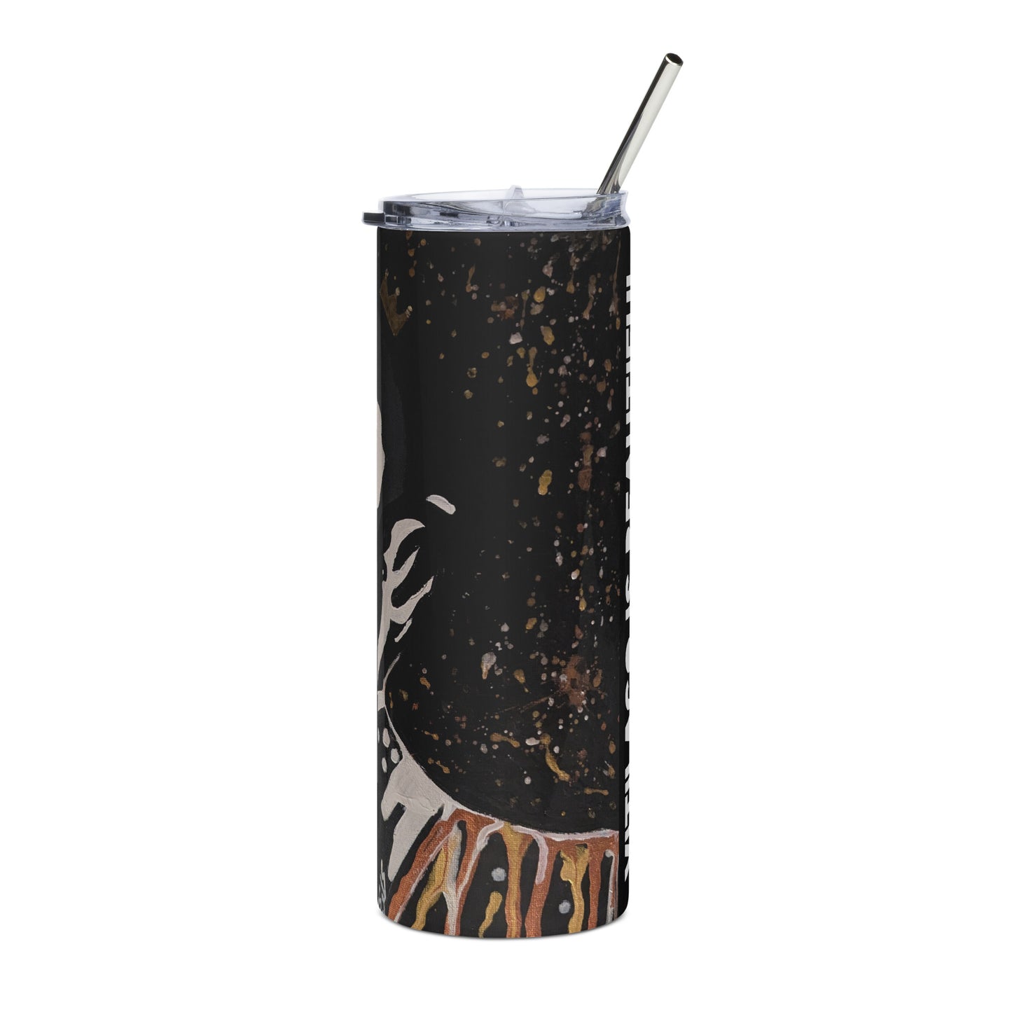 Stainless steel tumbler - Vitiligo