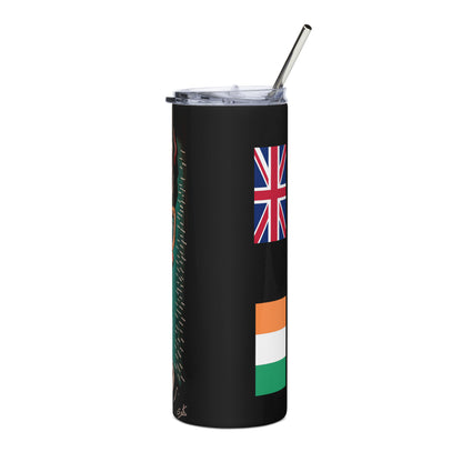 Stainless steel tumbler - Peace in NI