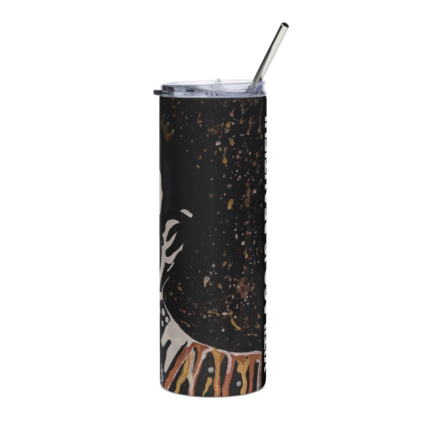 Stainless steel tumbler - Vitiligo