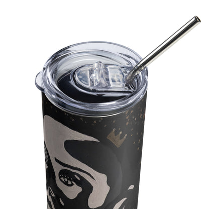 Stainless steel tumbler - Vitiligo