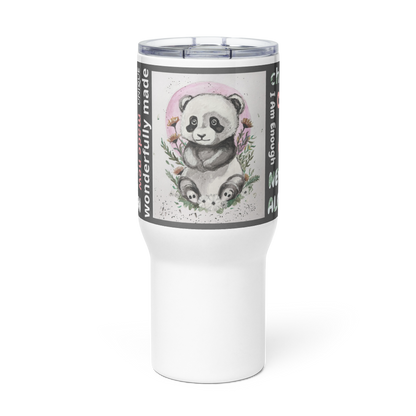 Affirmations Travel Mug- Panda