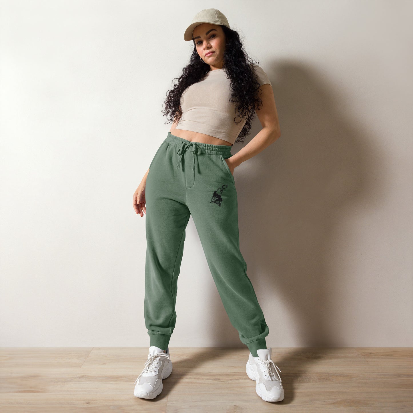 Basic Unisex sweatpants (C³stitching with wolf )