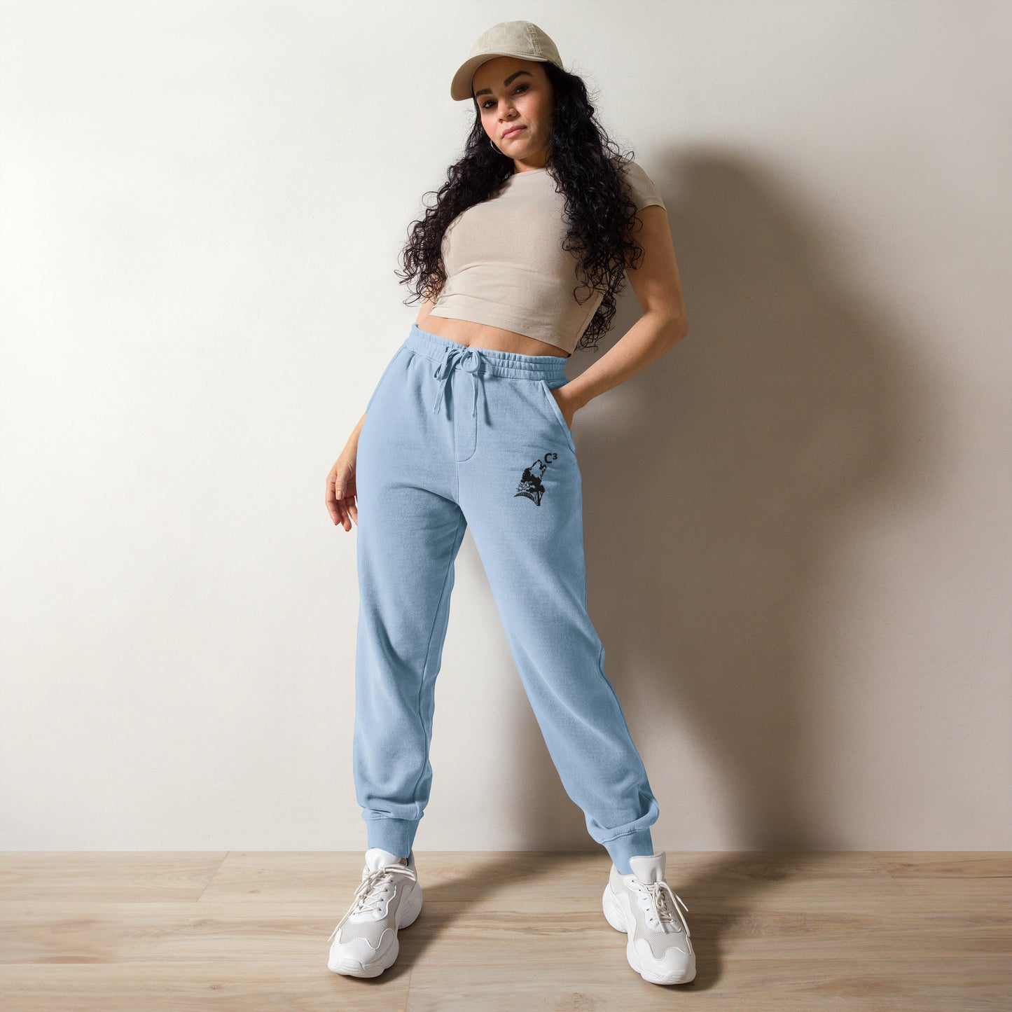 Basic Unisex sweatpants (C³stitching with wolf )