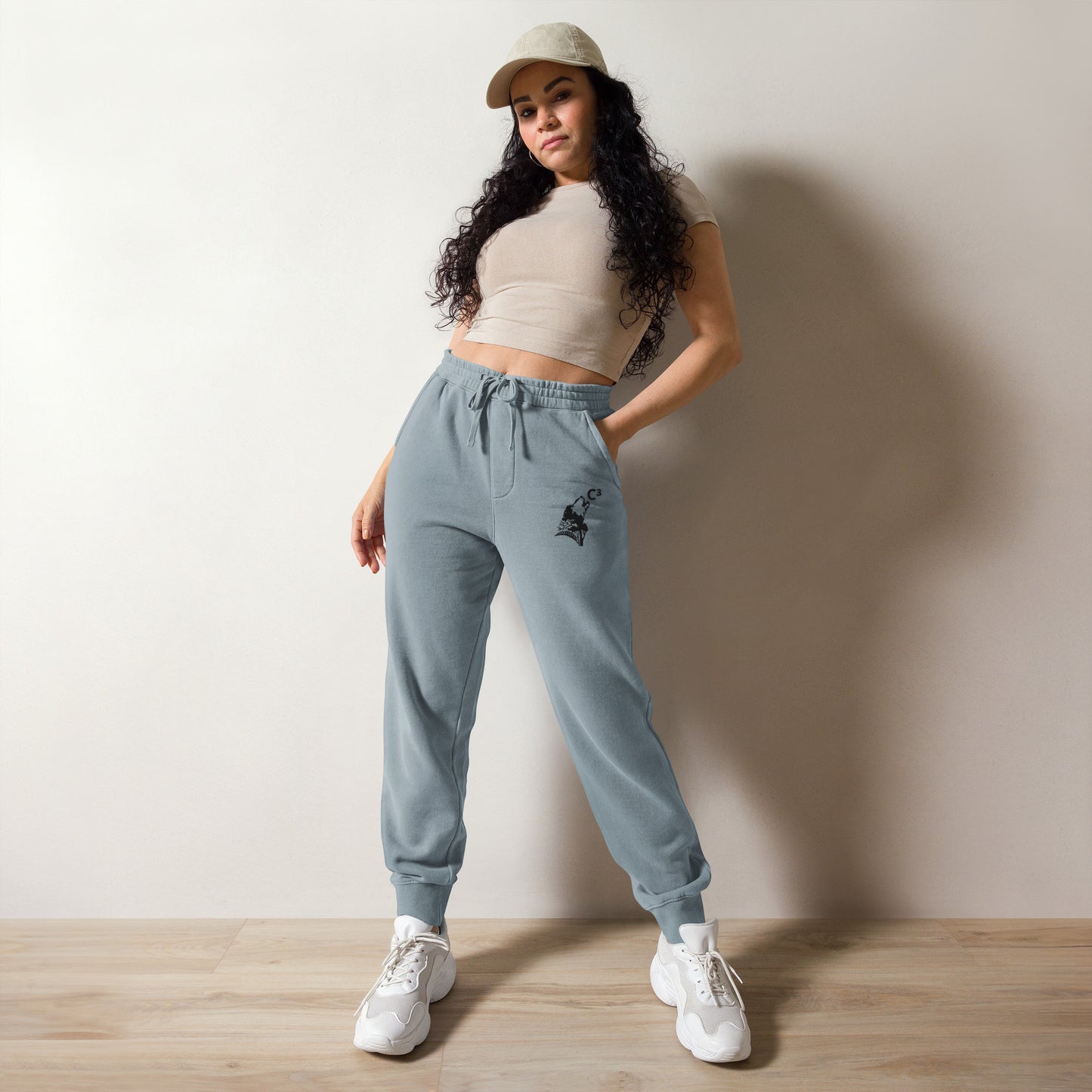 Basic Unisex sweatpants (C³stitching with wolf )